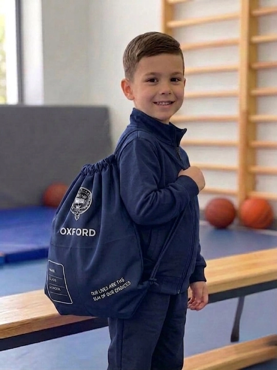 Bolalar uchun ortopedik ryukzak, sport sumkasi bilan, 1–6-sinflarga mos