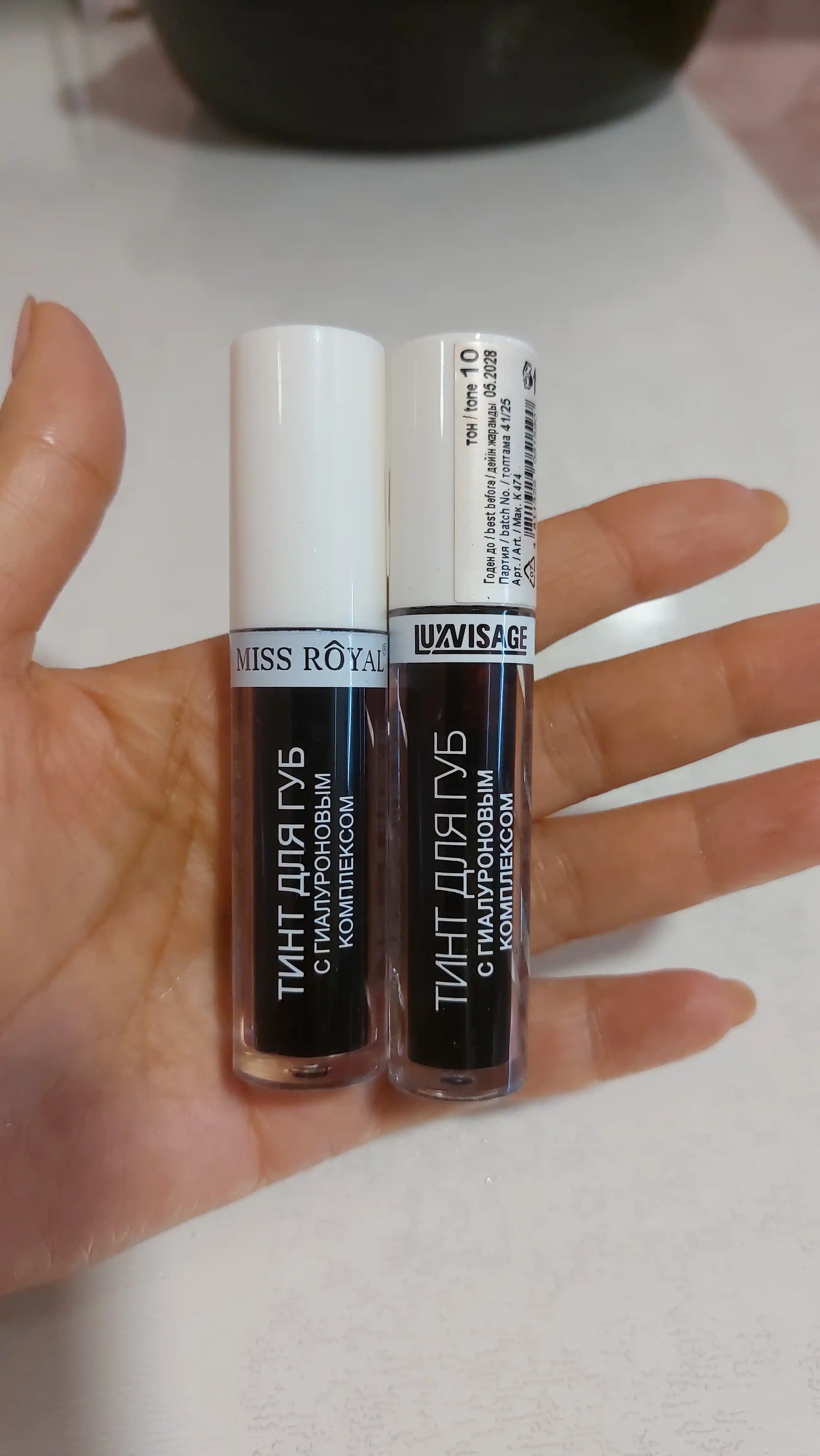 Тинт для губ, тонирующий гель-тинт Lip Tint Aqua Gel