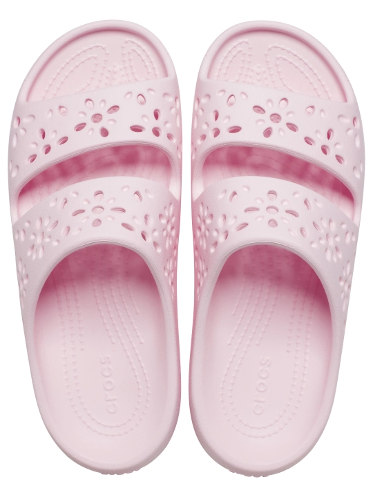 Шлёпанцы CROCS Classic Floral Cut Out Sandal 210966, для женщин и мужчин