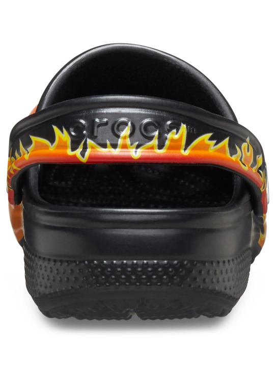 Клоги CROCS Classic Flames Clog 210993-0C4/211214-0C4, для девочек и мальчиков