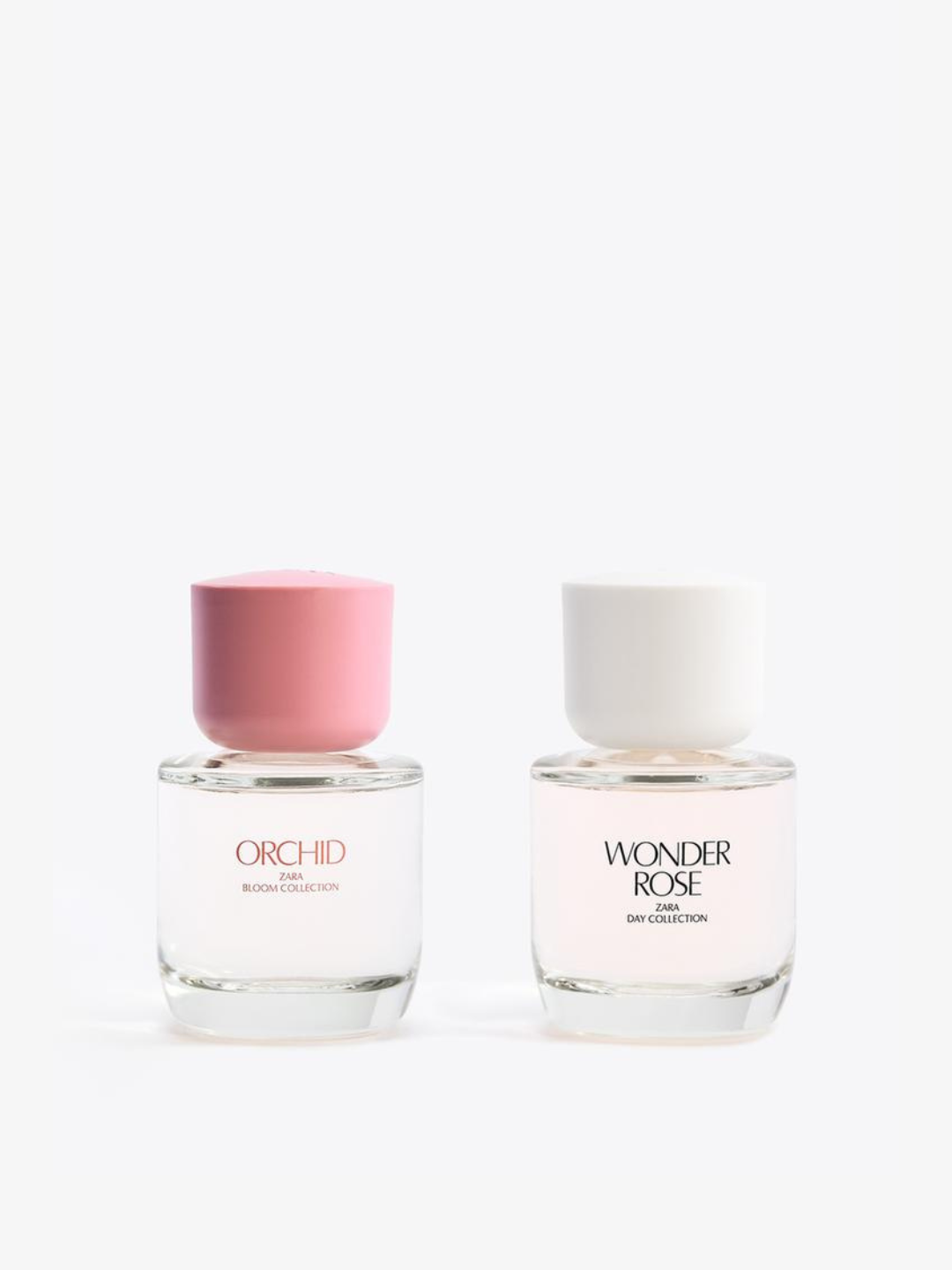 Парфюмерная вода Zara Orchid + Wonder Rose, для женщин, 50мл+50мл, 90мл+90мл