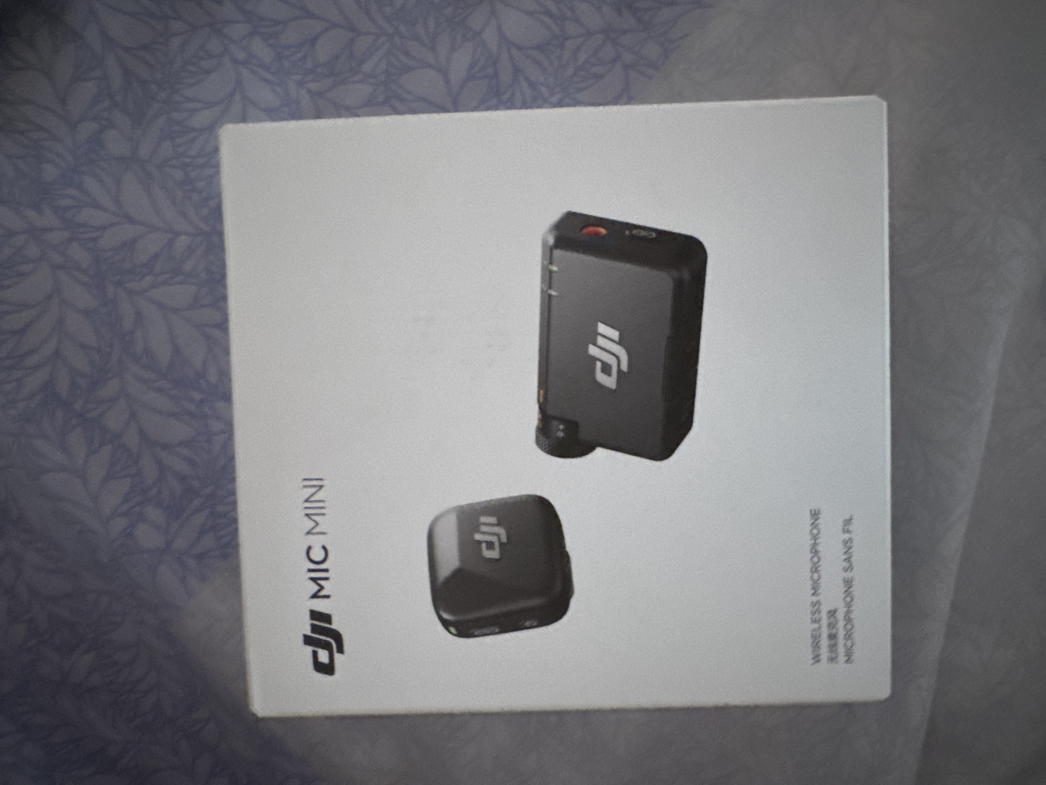 DJI Mic Mini 2TX+1RX simsiz ilmoqli mikrofoni + quvvatlash qutisi, DJI Mic Mini 1+1