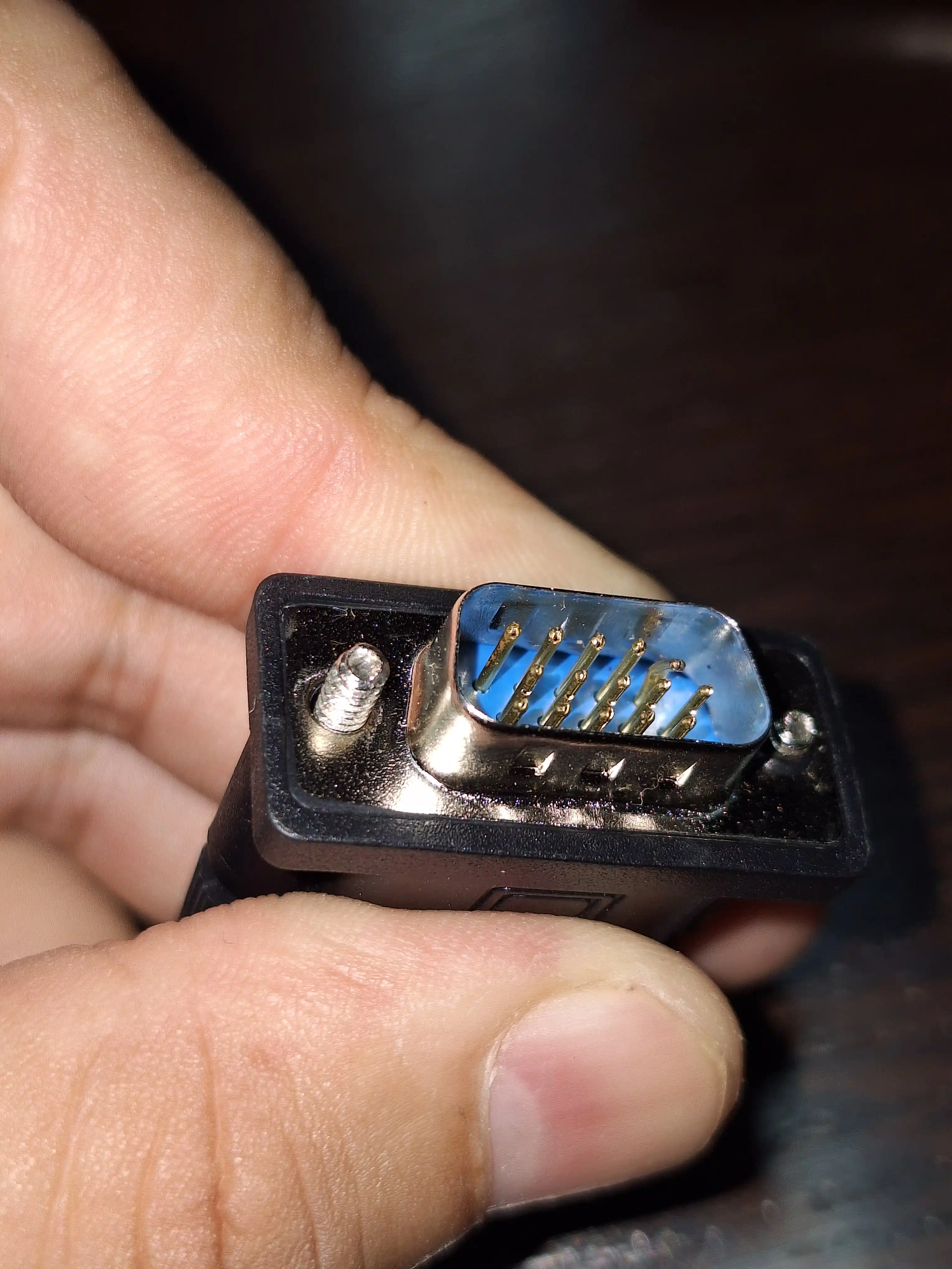 Переходник VGA-HDMI с кабелем питания и AUX для звука