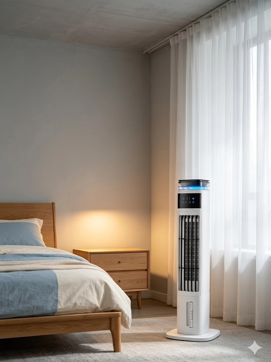 Напольный воздухоохладитель 3 в 1 Air Cooler: увлажнитель, безлопастной, с таймером
