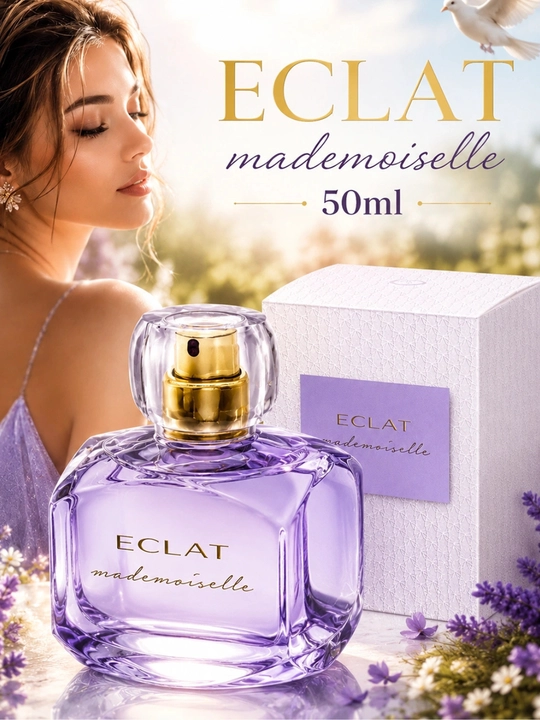 Женская туалетная вода Eclat Mademoiselle Oriflame, 50 мл — нежный и женственный аромат - 