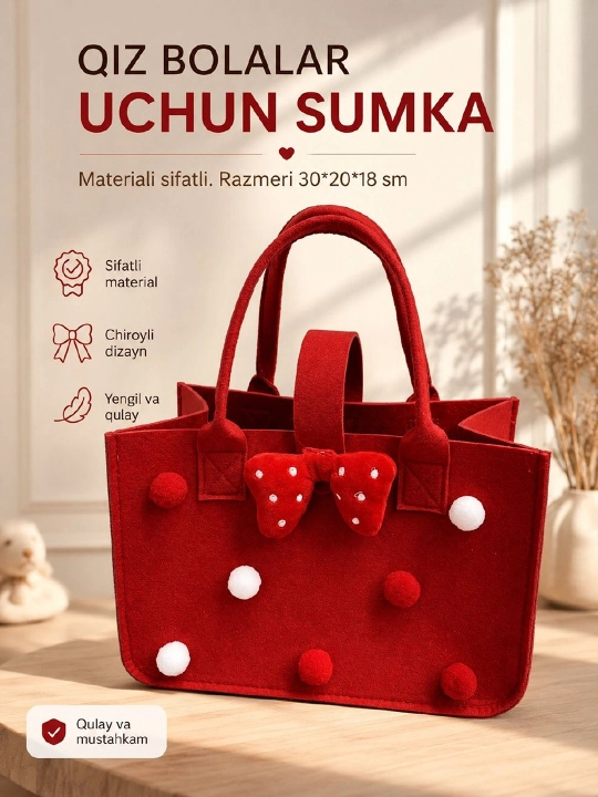Unisex xarid sumkasi - ayollar uchun matoli sumka - 