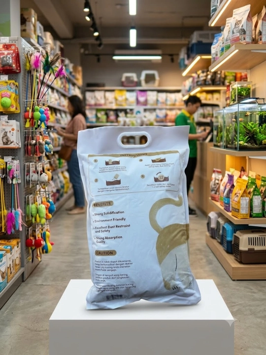 ICare Cat Litter – Mushuklar uchun yuqori sifatli gigiyenik qum 5litr(4kg)