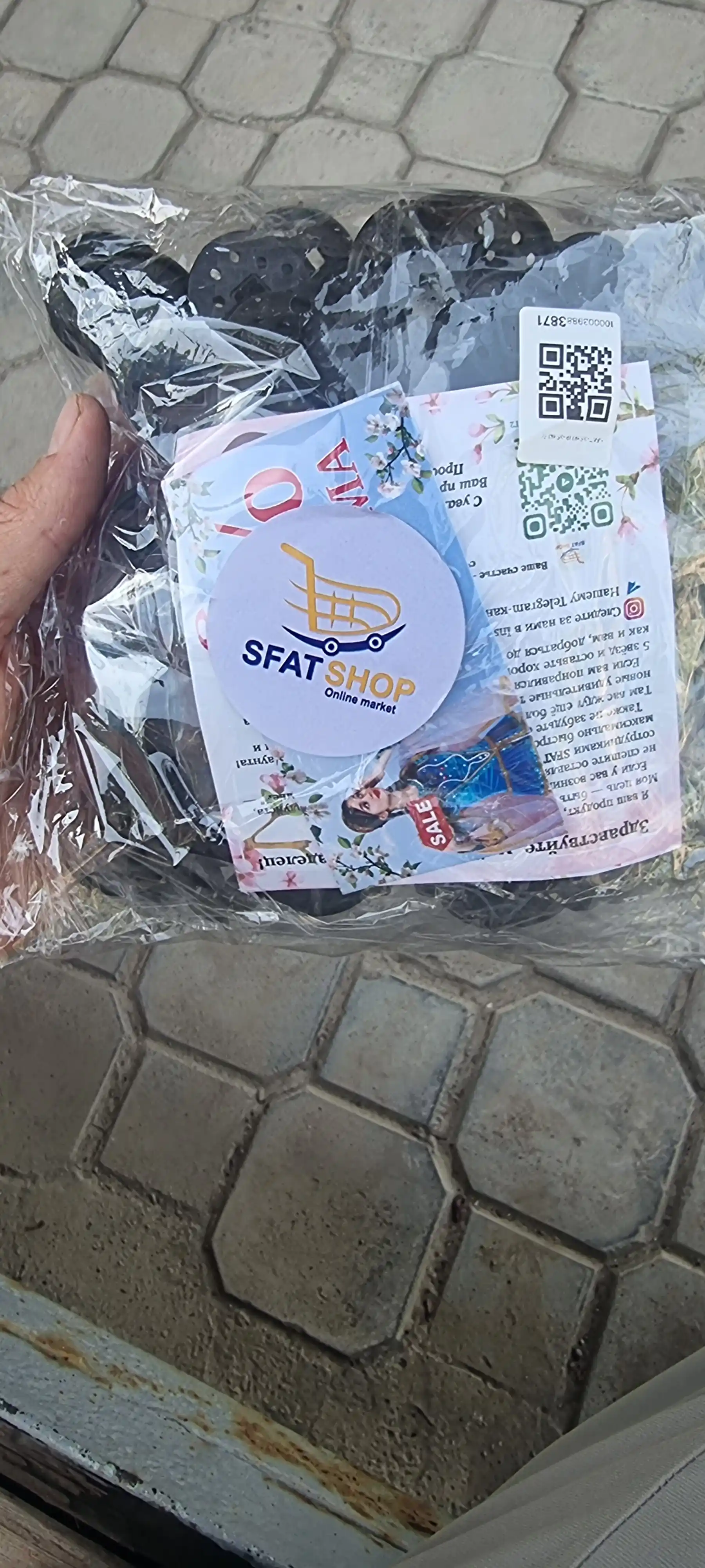 Soya beruvchi matolar, quyoshdan himoyalovchi torlar, teplitsa uchun plastik qisqichlar