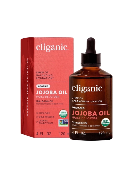 Jojoba moyi tabiiy kosmetik, sovuq siqim, yuz va tana terisini namlantiruvchi, 120 ml