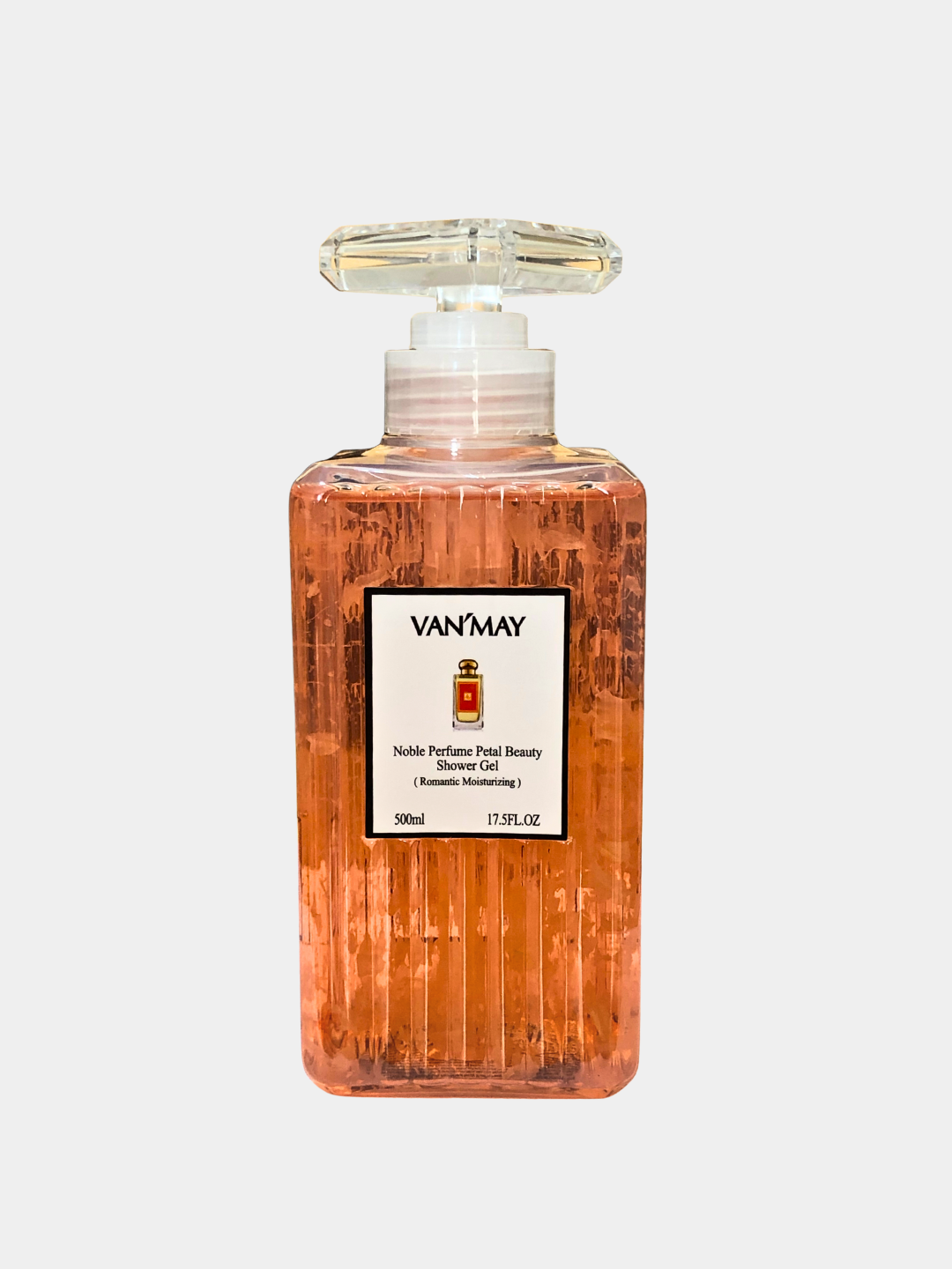 VANMAY dush geli va shampun 500 ml, tana va soch parvarishi uchun xushbo'y parfyumli gel
