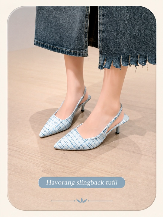 Tuflilar ayollar uchun, Ayollar uchun nafis slingback tufli 36-41