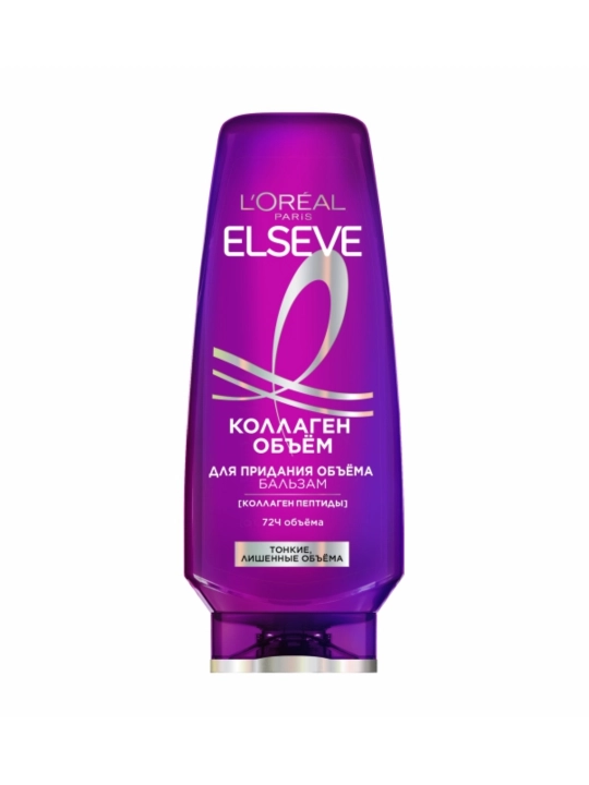 L'Oréal Paris Elseve Kollagen Hajmi soch balzami yupqa va hajmsiz sochlar uchun 300 ml