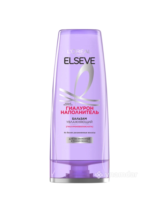 L'Oréal Paris Elseve Gialuron To‘ldiruvchi soch balzami yupqa sochlar uchun 300 ml