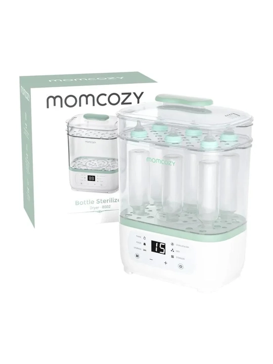Momcozy 8 ta 1 da shishalar uchun sterilizator va quritgich, SBS02