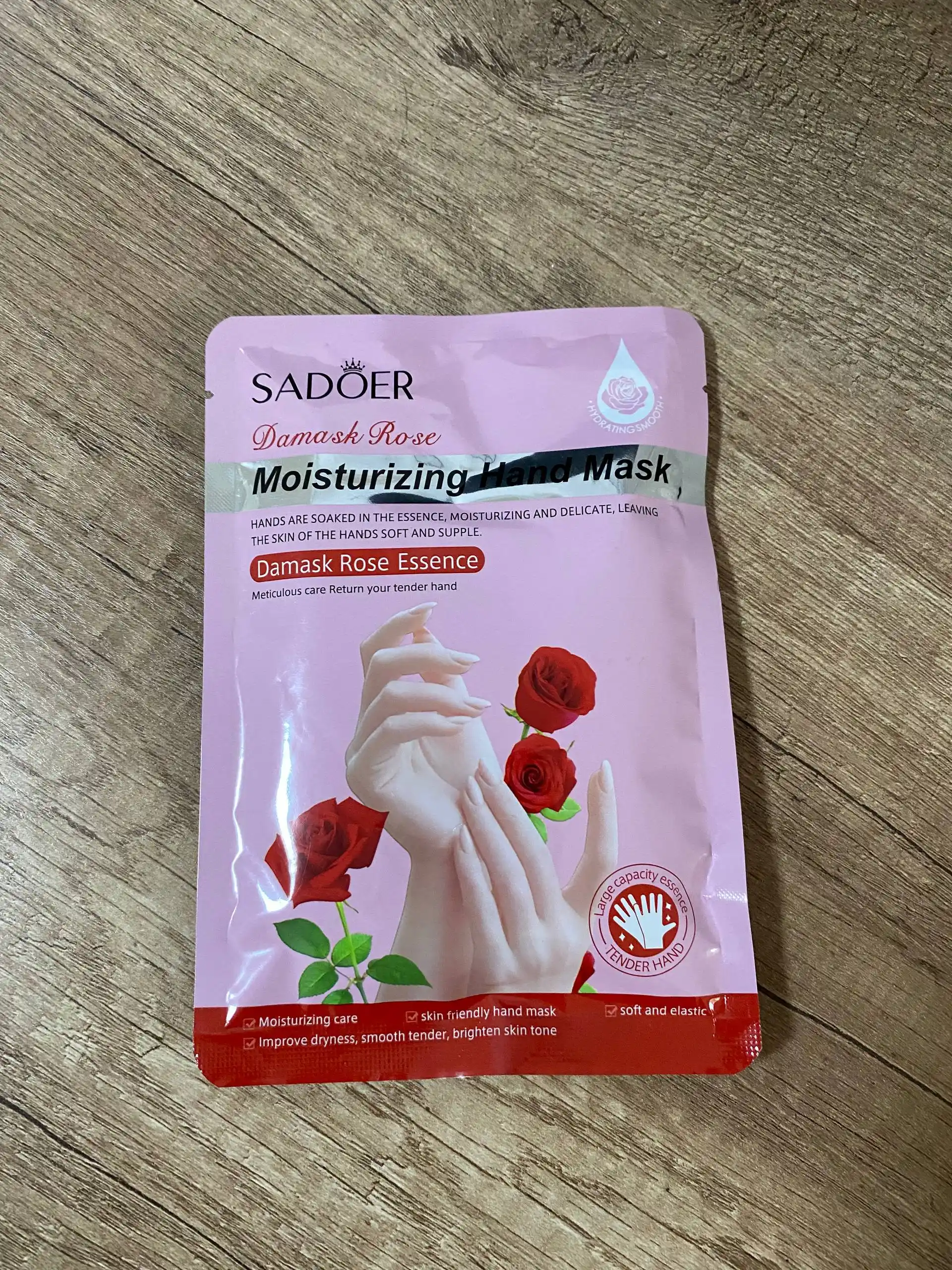 Маска для рук и ног Sadoer с козьем молоком, увлажняющая, отбеливающая, отшелушивающая