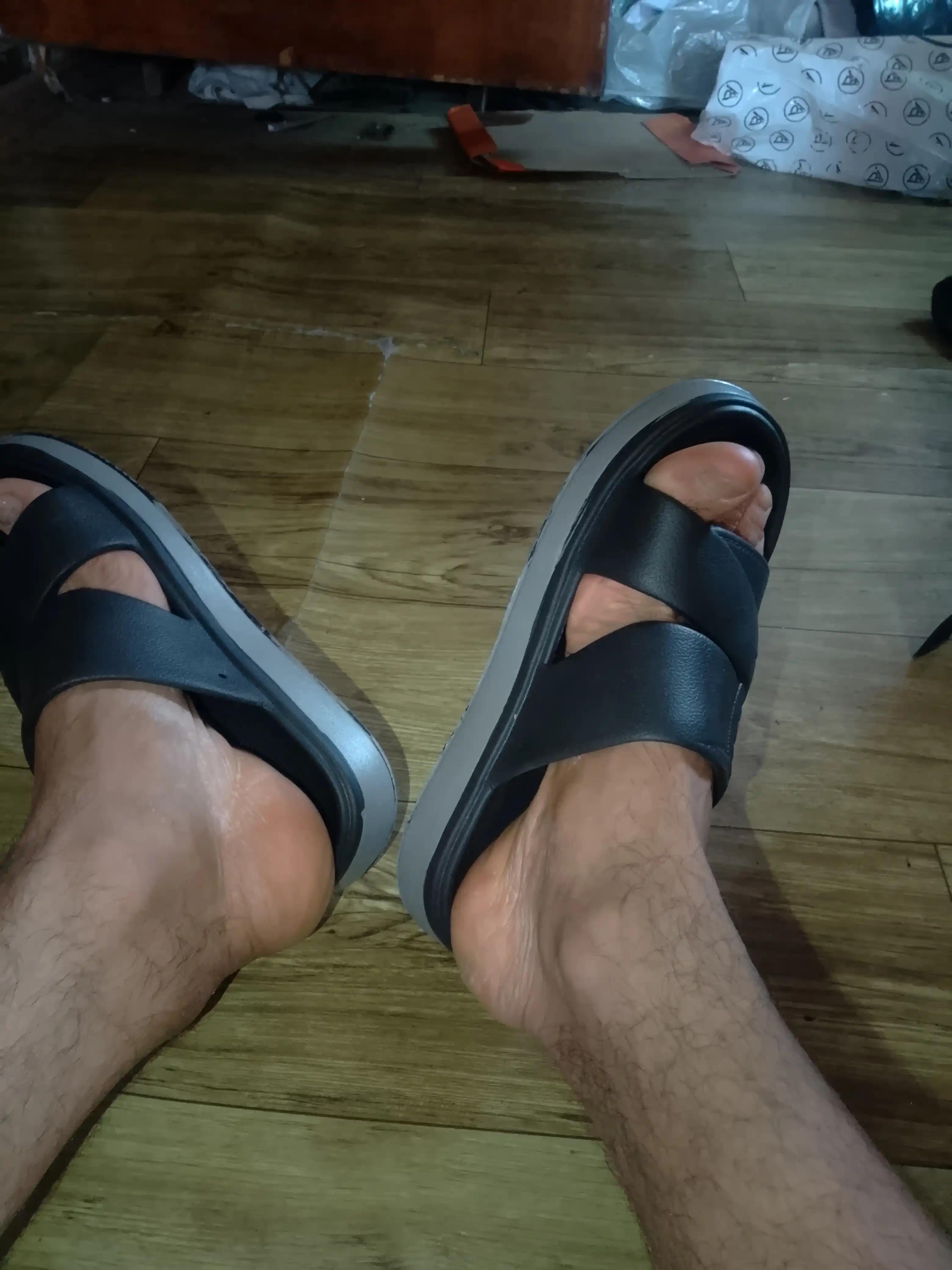 Erkaklar yozgi tapochkasi DOSSA, qulay, rezina, erkaklar kundalik ko‘cha shippaklari 40-45
