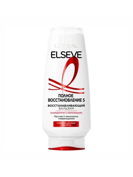 L'Oréal Paris Elseve To‘liq Tiklanish 5 soch balzami shikastlangan sochlar uchun 300 ml