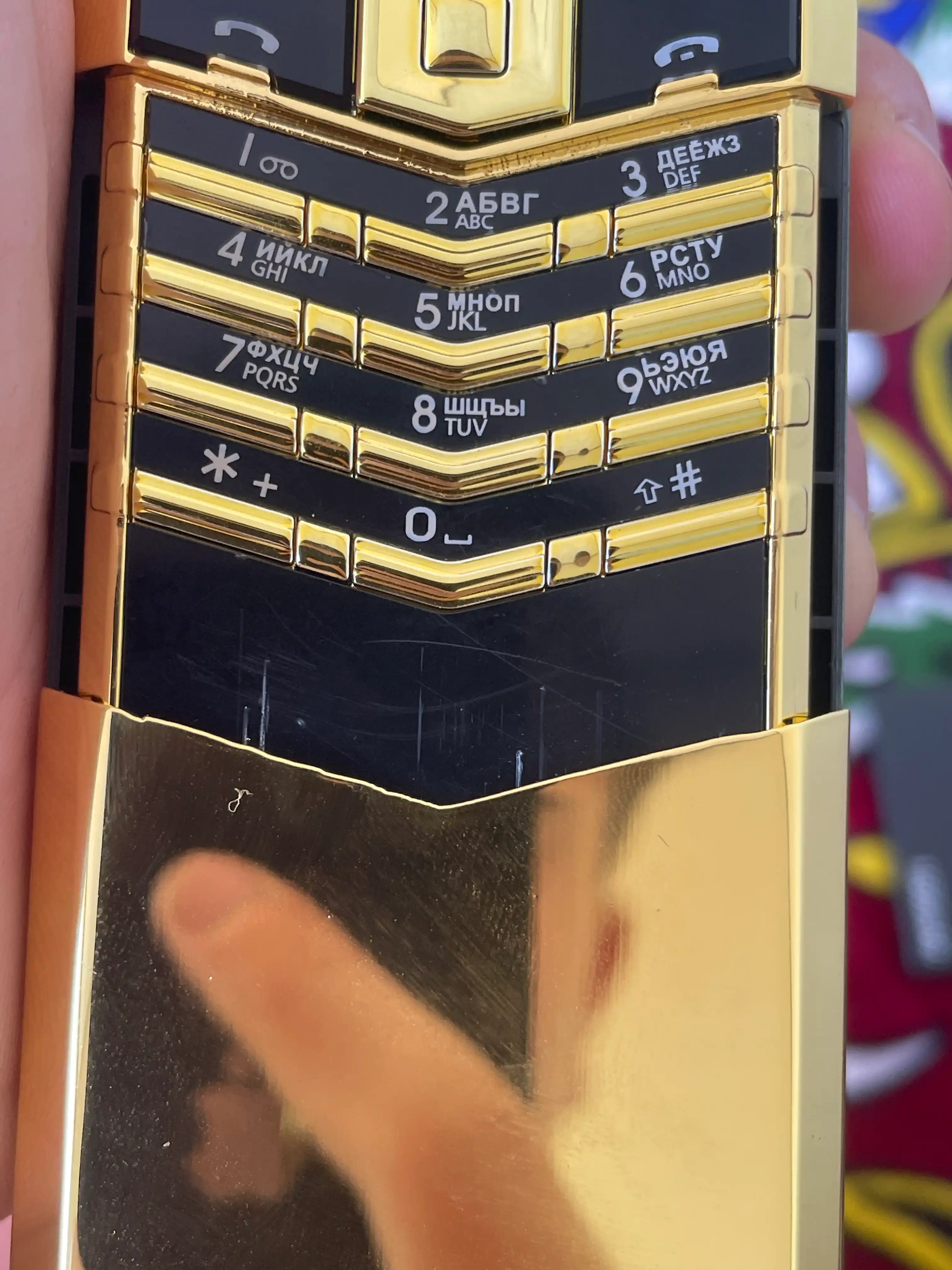 Tugmali telefon Vertu V888Pro Slider