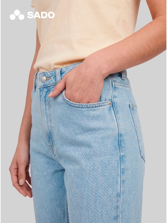 Ayollar jinsilari SADÓ MOM FIT, shimlar ayollar, jinsi shimlar ayollar