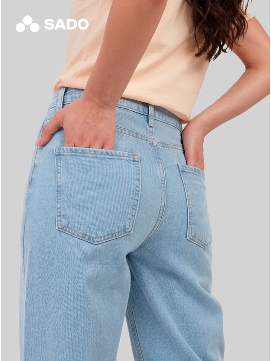 Ayollar jinsilari SADÓ MOM FIT, shimlar ayollar, jinsi shimlar ayollar