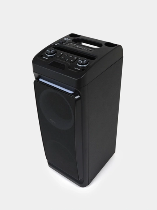 3000W Bluetooth Karaoke Kolonkasi, RGB LED, 2 ta Simsiz Mikrofon va Pult bilan