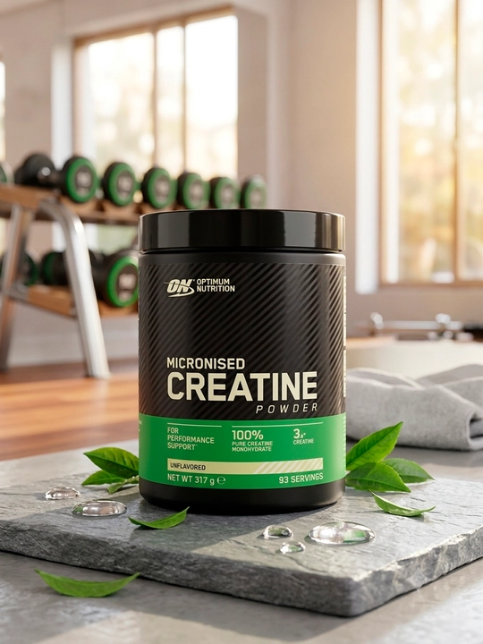 Optimum Nutrition Micronized Creatine Powder 317г — 100% креатин моногидрат, Европа - 