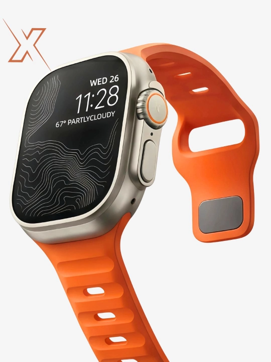 X Wave Sport Band: teshikchali va suv o'tkazmaydigan to'lqin
