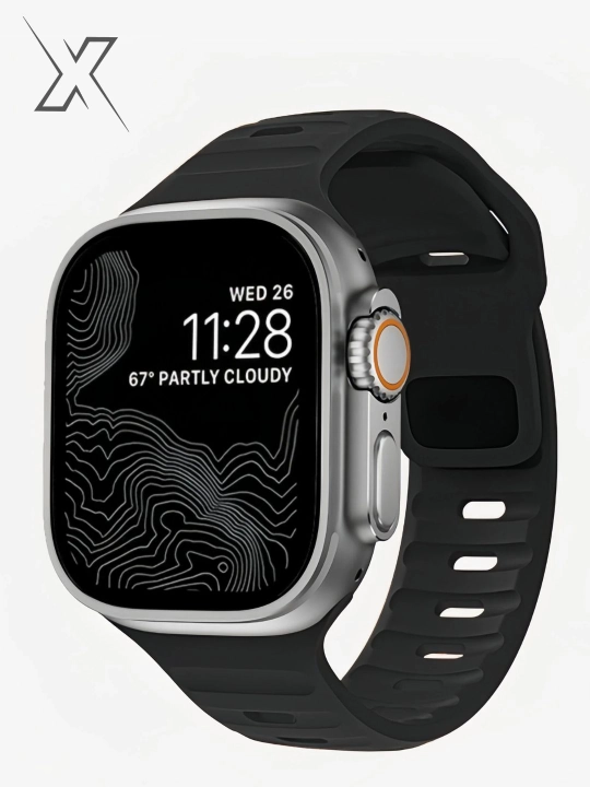 X Wave Sport Band: teshikchali va suv o'tkazmaydigan to'lqin - 