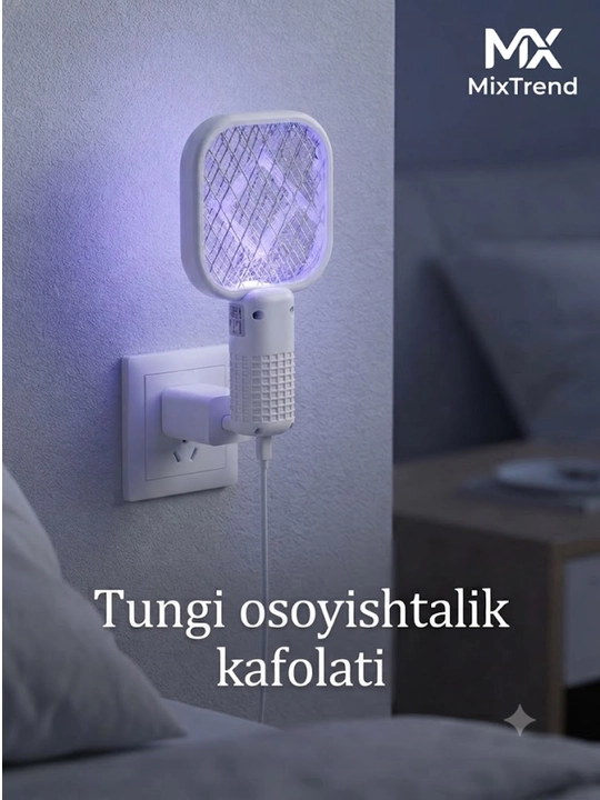 Elektron chivin tutgich va ultrabinafsha tungi chiroq USB