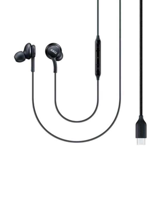 Проводные наушники Samsung AKG Type-C со стереозвуком Hi-Fi и шумоподавлением