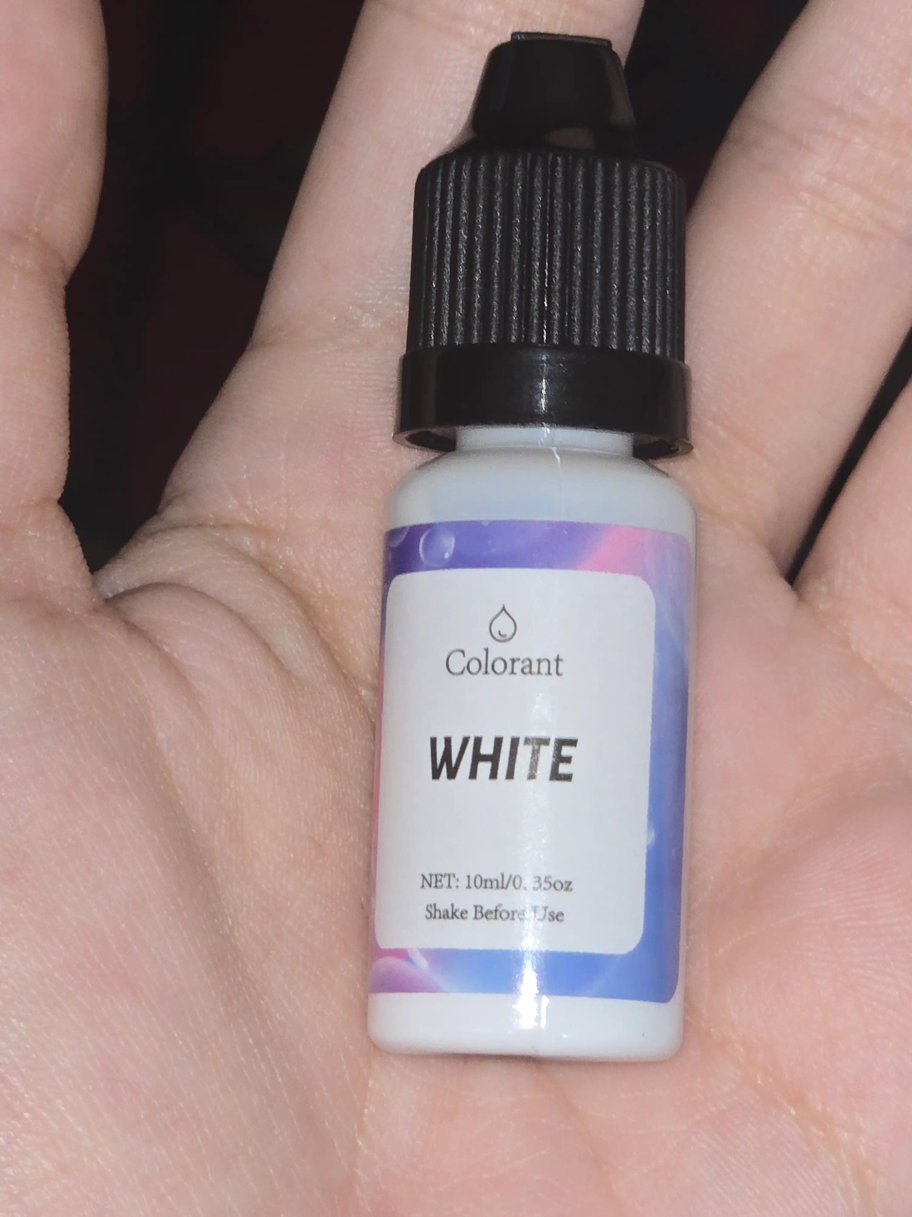 Sham va sovun bo'yoq, mum va sovun uchun suyuq pigment 10 ml