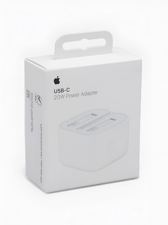 Блок быстрой зарядки 20W Type-C (английская вилка UK) сетевой адаптер для iPhone и Android