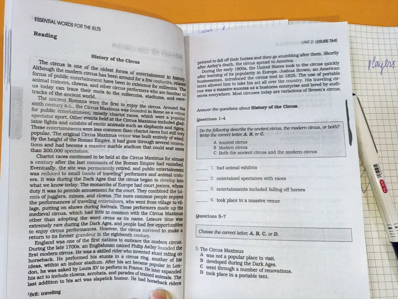 Barrons essential words for the ielts READING VOCABULARY IELTS