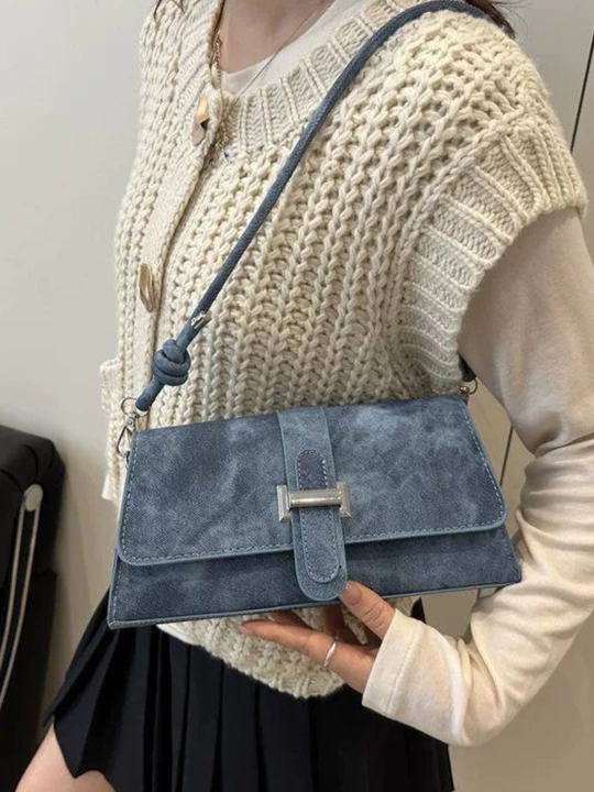 Ayollar sumkasi, baget 27 x 13,5 x 8 sm, yelkaga osiladigan vintaj sumka, zamonaviy kundalik sumka