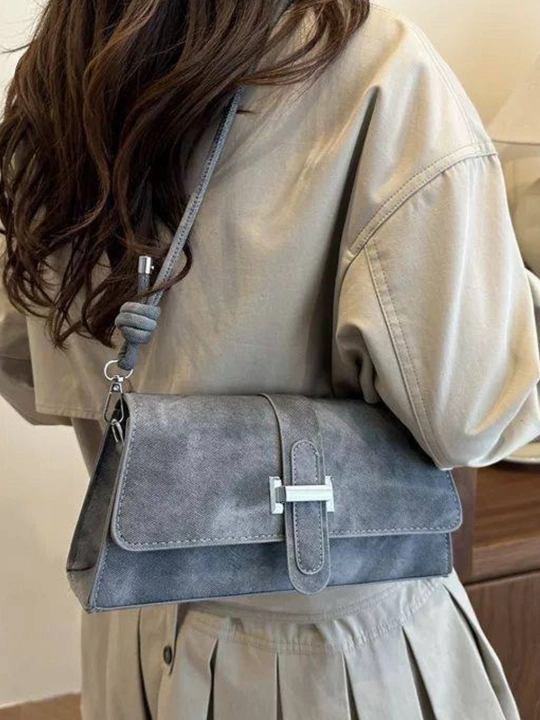 Ayollar sumkasi, baget 27 x 13,5 x 8 sm, yelkaga osiladigan vintaj sumka, zamonaviy kundalik sumka