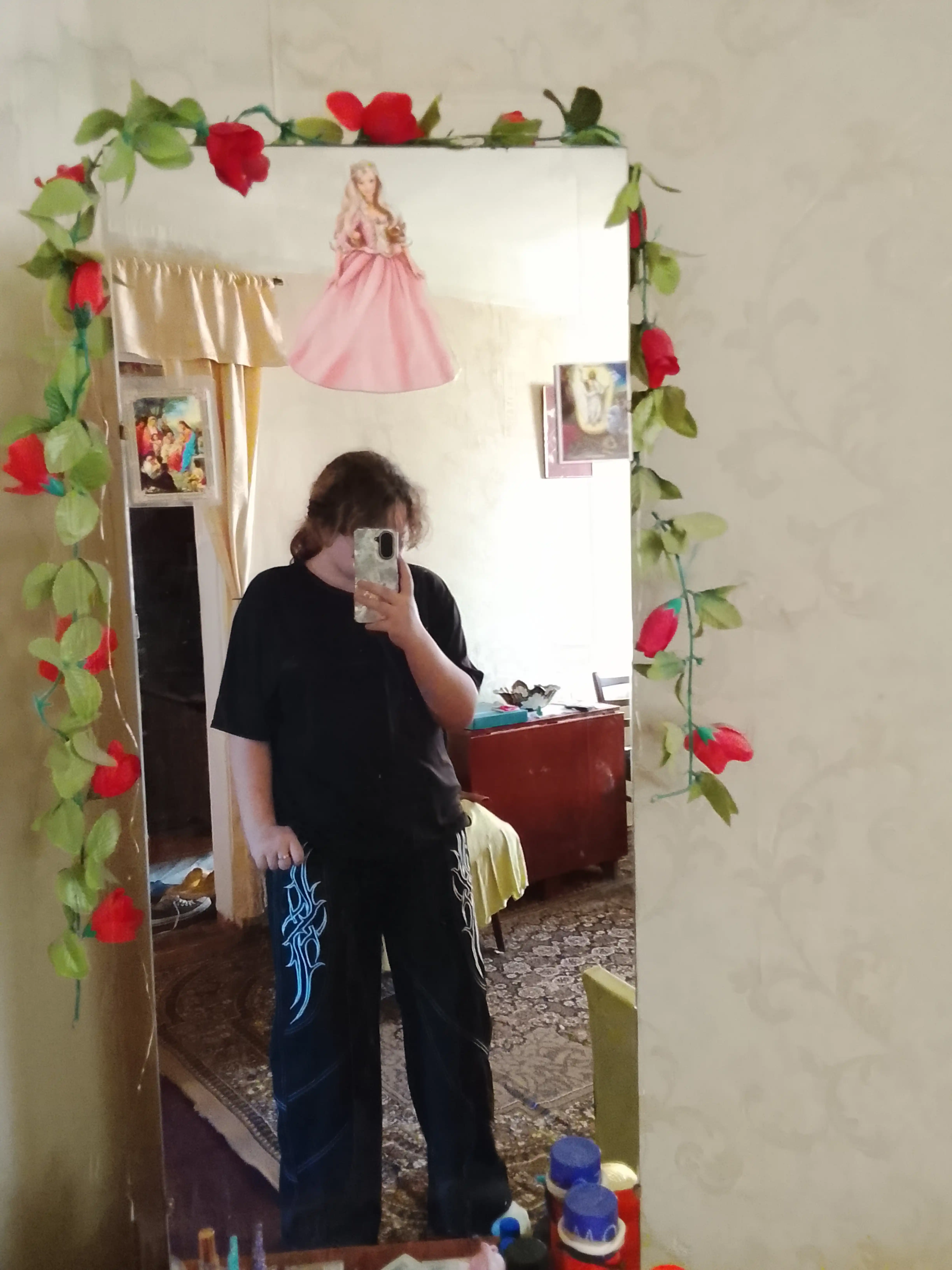 Jinsi baggy oversize Y2K