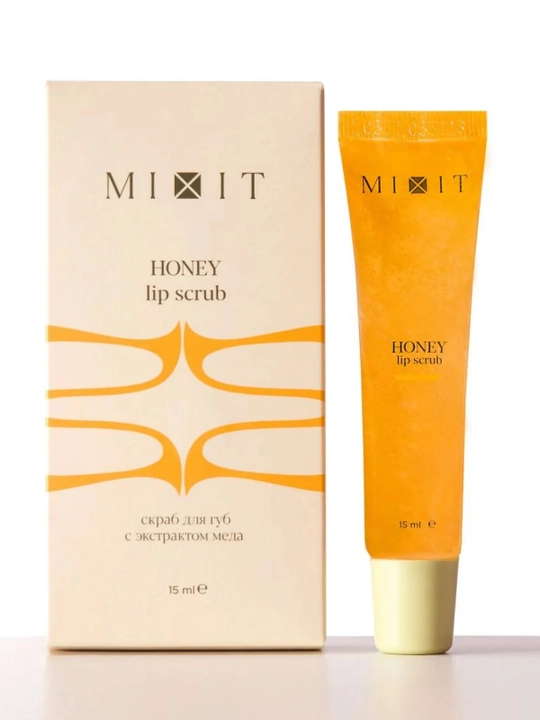 MIXIT Honey Lip Scrub Скраб для губ, 15 мл