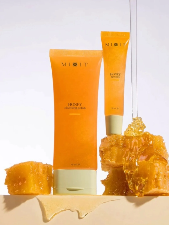 MIXIT Honey Lip Scrub Скраб для губ, 15 мл