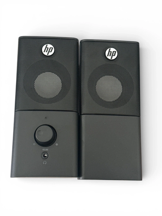HP DHS-2101 USB Multimedia Stereo Dinamiklari, 12W Kompyuter va Noutbuk uchun Karnaylar