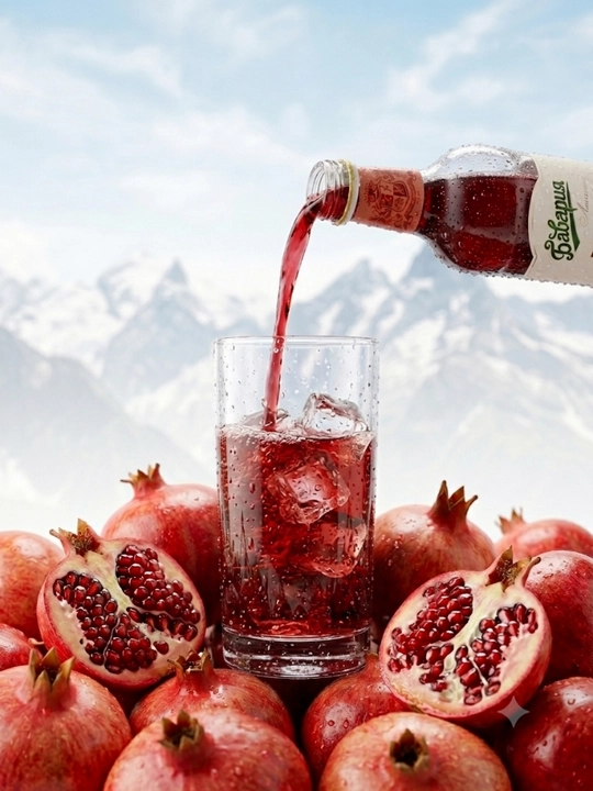 Alkogolsiz kuchli gazlangan Bavariya Premium Anor ta’mli limonad ichimligi, 0.5 l