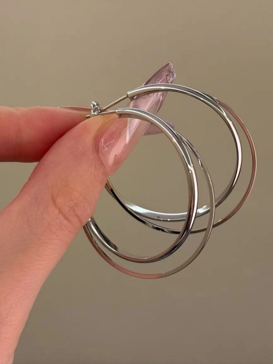 Крупные серьги, для свадеб, акцентные серьги, серьги