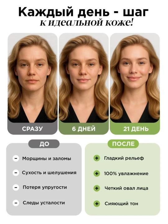 Сыворотка для лица увлажняющая антивозрастная с коллагеном MIXIT, 50 мл