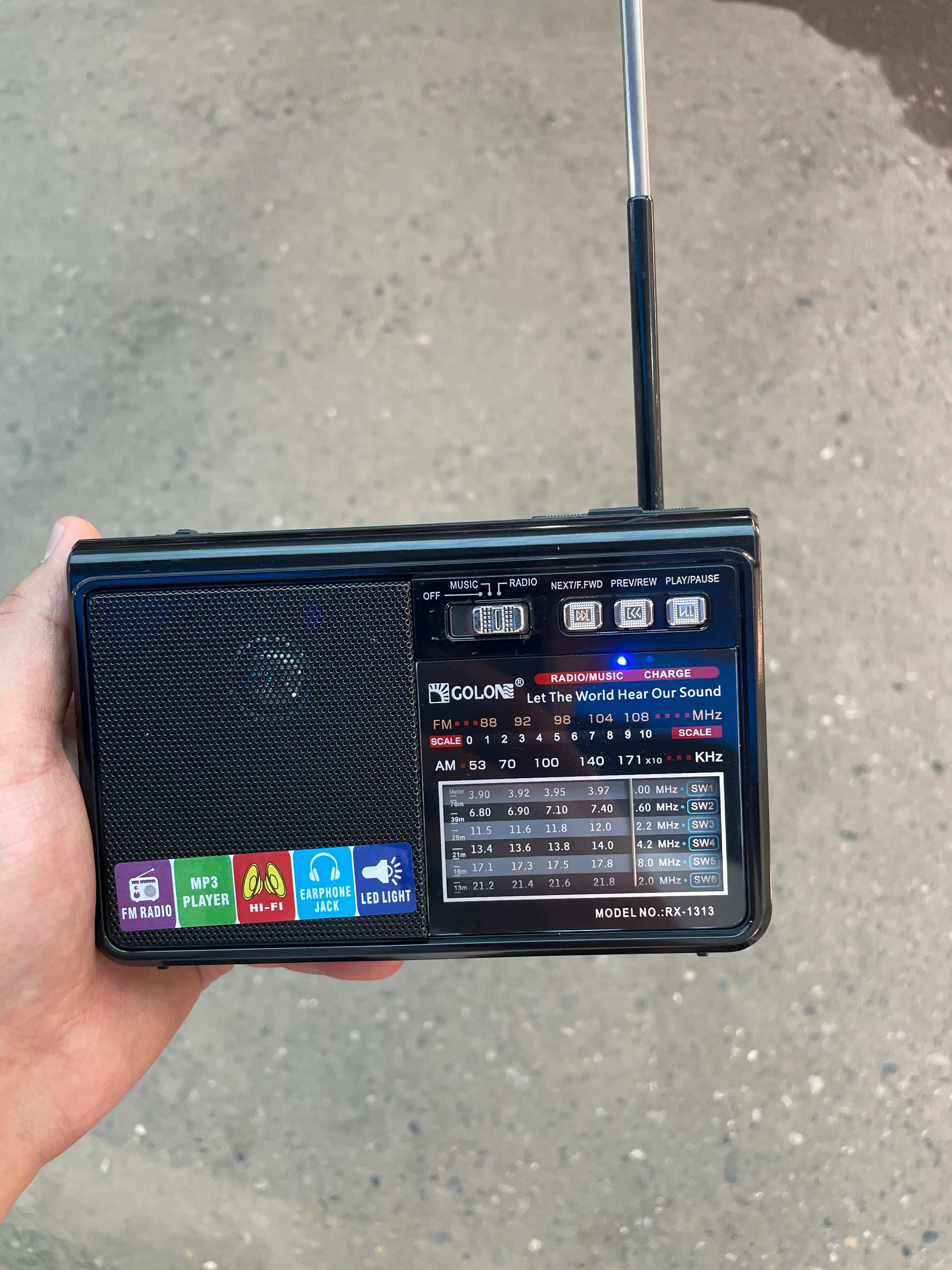Radio, fm radio, portativ radio, usb radio, akkumulyatorli radio, mini radio