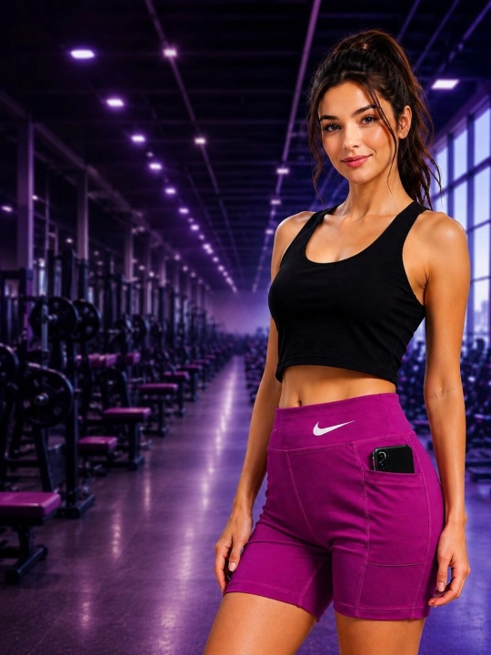 Женские спортивные шорты-велосипедки, размеры XS–XXL - 