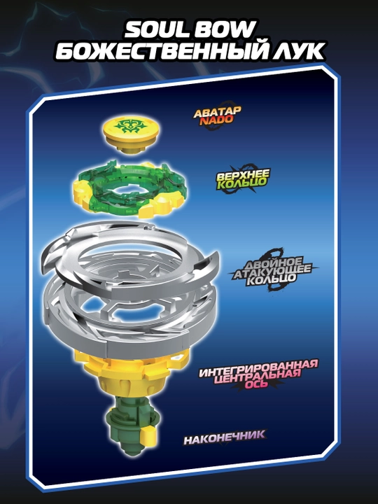 Infinity Nado Ares Soul Bow Spinning Top
