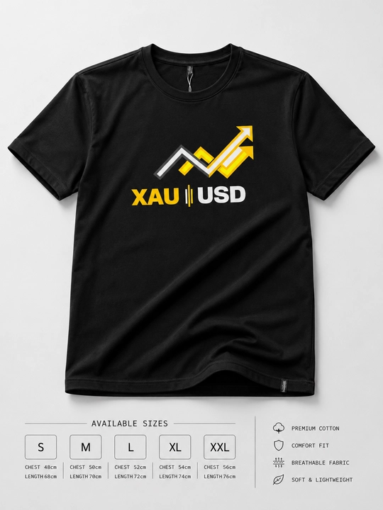Мужская футболка с принтом Forex - 