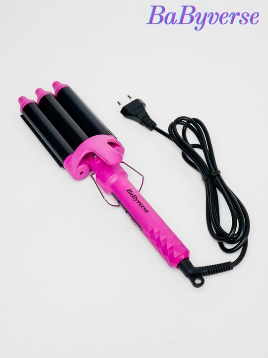 Babylverse BA-448-449 Professional 3 To‘lqinli Soch Ploykasi (Deep Wave, 230°C, 65W)