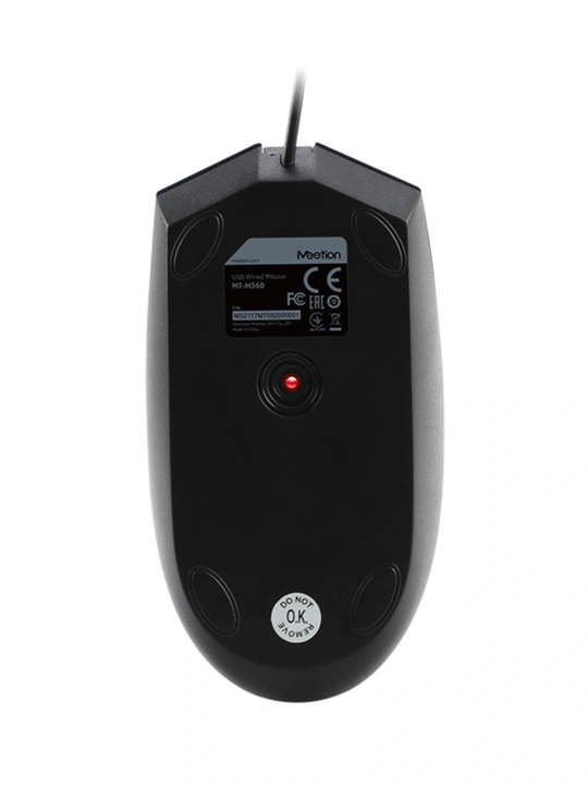 Проводная офисная мышь M360 с покрытием Soft Touch