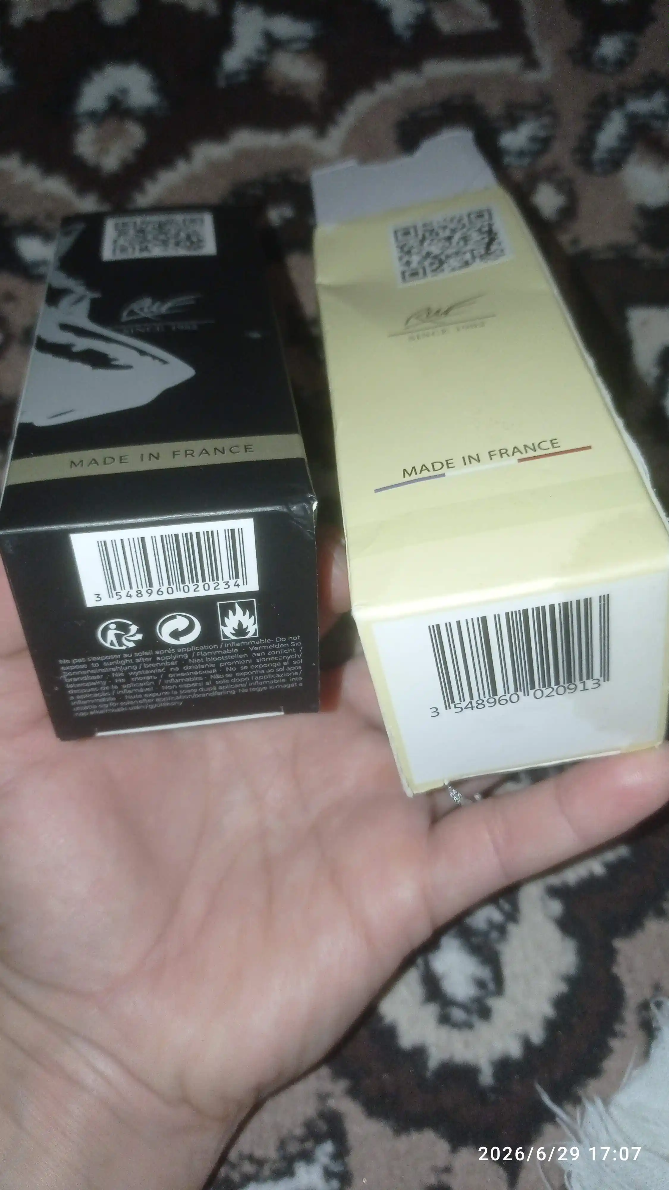 Taboo feromonli parfyumlangan suvi, erkaklar va ayollar uchun, 50 va 100 ml