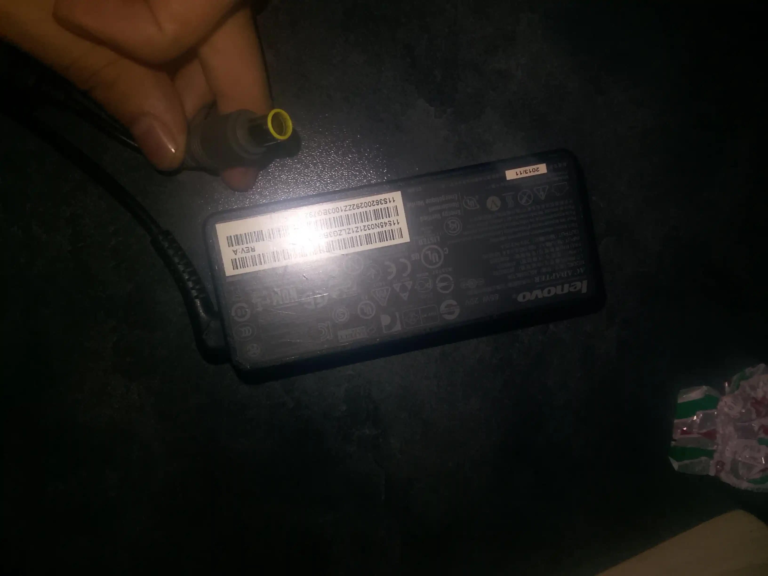 Lenovo ta’minot bloki 20V3.25A 65W 